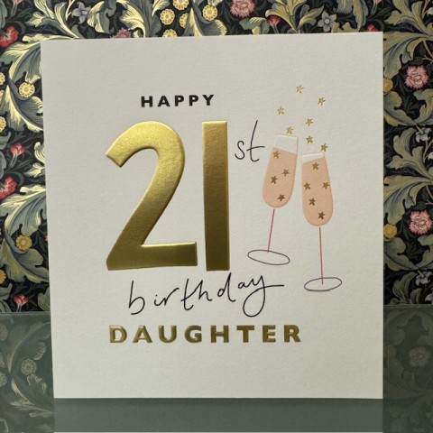 Birthday card 21 Daughter - Happy 21st birthday Daughter Birthday card 21 Daughter - Happy 21st birthday Daughter