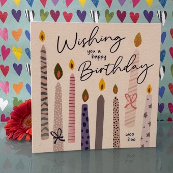 Birthday card - Wishing you a happy birthday
