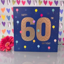 Birthday card 60 - Happy 60th birthday
