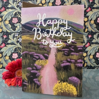 Birthday card - Happy birthday to you