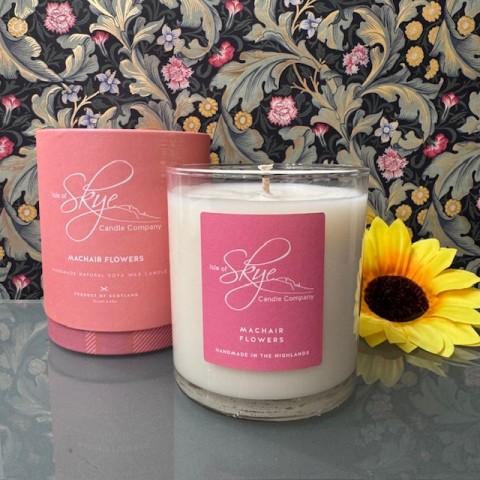 Isle of Skye Candle Company - Machair Flowers glass jar candle Isle of Skye Candle Company - Machair Flowers glass jar candle