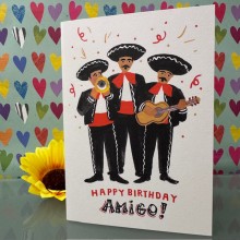 Birthday card - Happy birthday amigo!