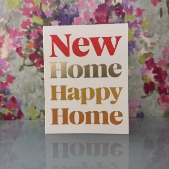 New home card - New Home Happy Home