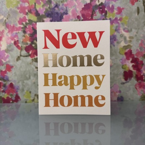 New home card - New Home Happy Home