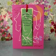 Bookmark card - Made in the UK