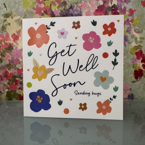 Get Well card - Sending hugs Get Well card - Sending hugs