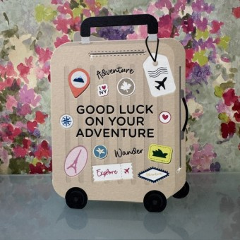Bon voyage card - Good luck on your adventure