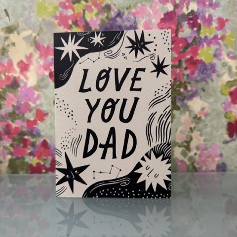 Father's Day card - Love you Dad Father's Day card - Love you Dad