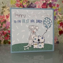 Father's Day card - Happy Father's Day, to the best dog Dad!