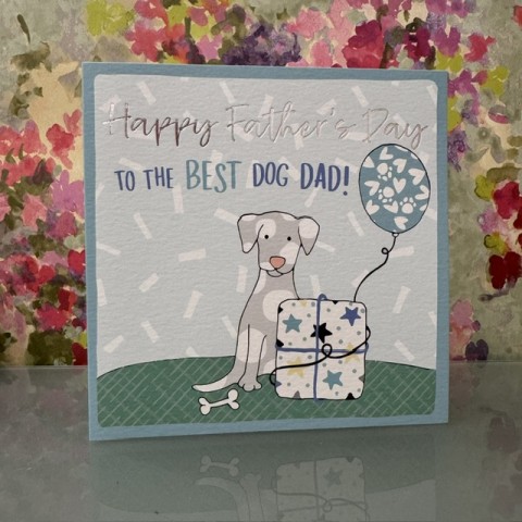 Father's Day card - Happy Father's Day, to the best dog Dad!