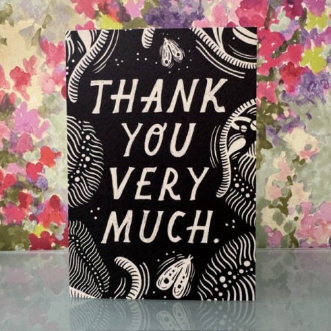 Thank you card - Thank you very much. Thank you card - Thank you very much.