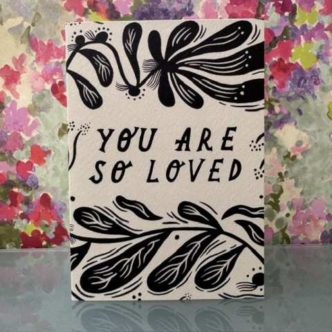 Blank card - You are so loved Blank card - You are so loved