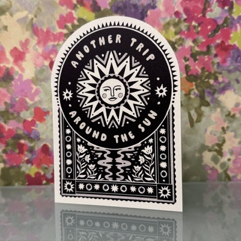 Birthday card - Another trip around the sun Birthday card - Another trip around the sun
