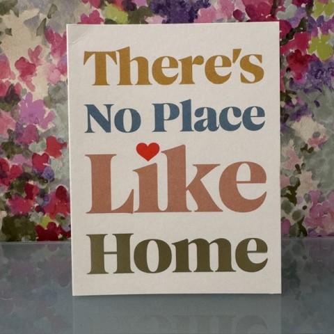 New home card - There's no place like home New home card - There's no place like home
