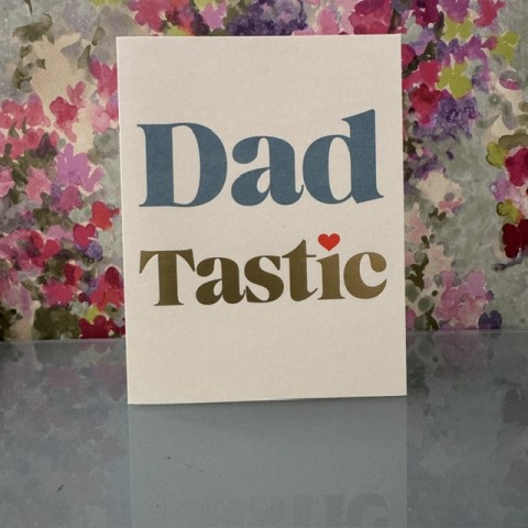 Father's Day card - Dad Tastic