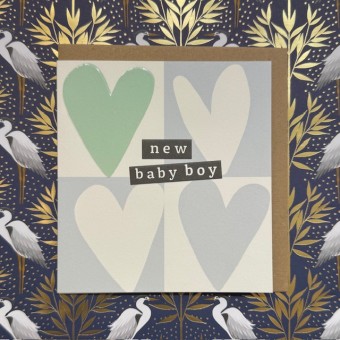 Baby card - New baby boy