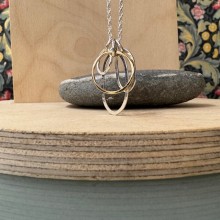 Handcrafted Scottish jewellery - Open Pebble Cluster Pendant