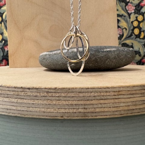 Handcrafted Scottish jewellery - Open Pebble Cluster Pendant Handcrafted Scottish jewellery - Open Pebble Cluster Pendant