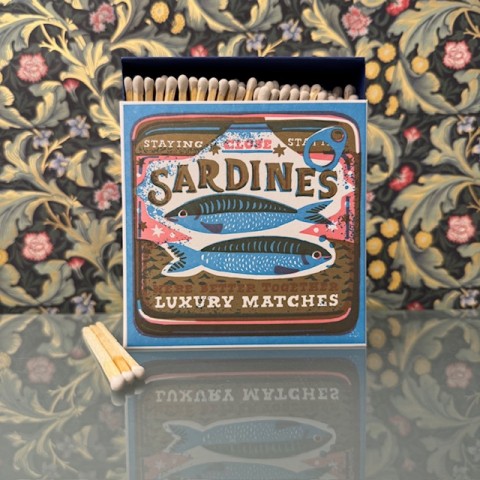 Luxury Matches Made in the UK - Sardines Luxury Matches Made in the UK - Sardines