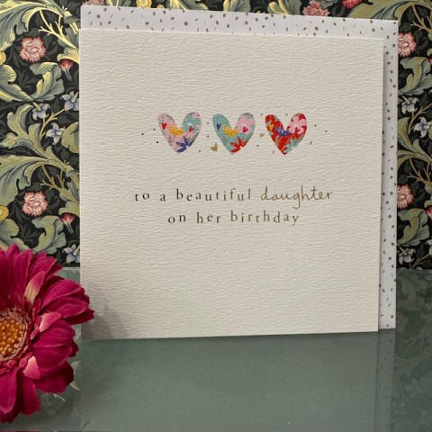 Birthday card Daughter - To a beautiful daughter on her birthday Birthday card Daughter - To a beautiful daughter on her birthday
