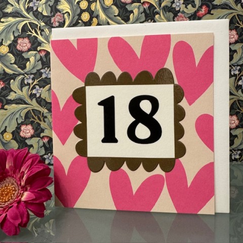 Birthday card 18 - 18 Birthday card 18 - 18