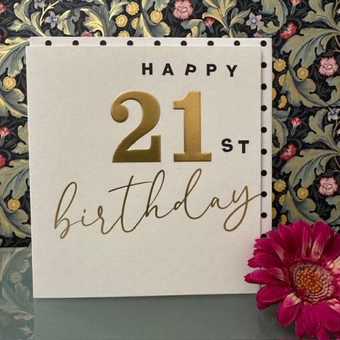 Birthday card 21 - Happy 21st birthday Birthday card 21 - Happy 21st birthday