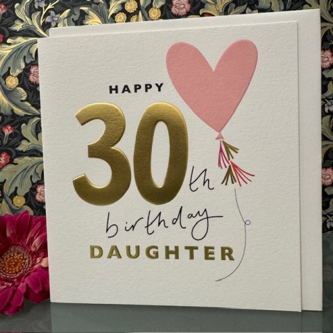 Birthday card 30 daughter- Happy 30th birthday daughter Birthday card 30 daughter- Happy 30th birthday daughter