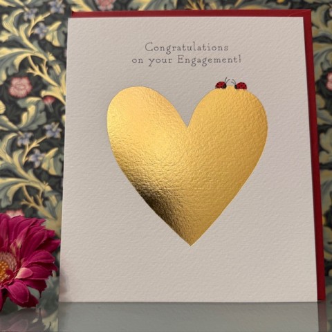 Engagement card - Congratulations on your engagement! Engagement card - Congratulations on your engagement!