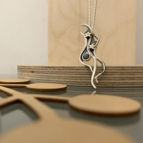 Handcrafted Scottish jewellery - Northern Lights pendant